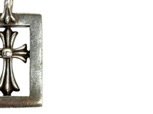 Load image into Gallery viewer, CHROME HEARTS クロムハーツ フレームドオープン CHベビーファットチャーム ペンダントトップ 重量4.6g シルバー925 美品 中古 65438