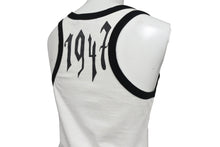 画像をギャラリービューアに読み込む, Christian Dior クリスチャンディオール タンクトップ 02SS サイズ36 2E12155800 プリント ホワイト ブラック 美品 中古 65441