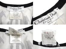 画像をギャラリービューアに読み込む, Christian Dior クリスチャンディオール タンクトップ 02SS サイズ36 2E12155800 プリント ホワイト ブラック 美品 中古 65441