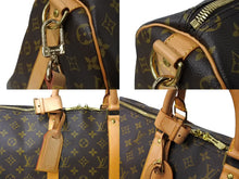 Load image into Gallery viewer, LOUIS VUITTON ルイヴィトン キーポル バンドリエール50 ボストンバッグ モノグラム M41416 ブラウン 美品 中古 65444