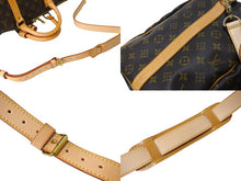 Load image into Gallery viewer, LOUIS VUITTON ルイヴィトン キーポル バンドリエール50 ボストンバッグ モノグラム M41416 ブラウン 美品 中古 65444