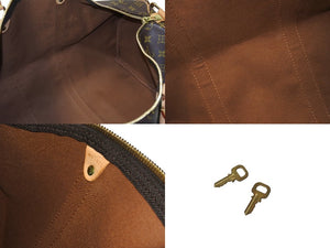 LOUIS VUITTON ルイヴィトン キーポル バンドリエール50 ボストンバッグ モノグラム M41416 ブラウン 美品 中古 65444