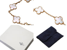 画像をギャラリービューアに読み込む, ヴァンクリーフ&amp;アーペル ヴィンテージ アルハンブラ VCARA41800 ブレスレット 5モチーフ 750YG メンズ シェル 美品 中古 65451