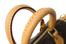 Load image into Gallery viewer, 極美品 LOUIS VUITTON ルイヴィトン ナノスピーディ ハンドバッグ 2WAY M61252 モノグラムキャンバス ヌメ革 中古 65456