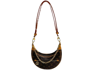LOUIS VUITTON ルイヴィトン ショルダーバッグ 2WAY ループモノグラム ゴールド金具 モノグラムキャンバス M81098 美品 中古 65458