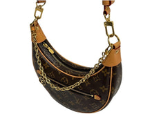 Load image into Gallery viewer, LOUIS VUITTON ルイヴィトン ショルダーバッグ 2WAY ループモノグラム ゴールド金具 モノグラムキャンバス M81098 美品 中古 65458