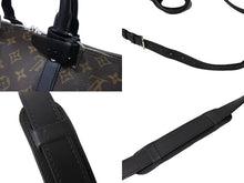 Load image into Gallery viewer, 極美品 LOUIS VUITTON ルイヴィトン キーポル バンドリエール45 ボストンバッグ M56711 モノグラムマカサー ブラウン 中古 65468
