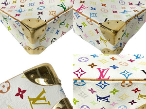 Louis Vuitton ルイ ヴィトン ブローニュ ショルダーバッグ M92660 モノグラム マルチカラー ホワイト ゴールド金具 美品 中古 65470
