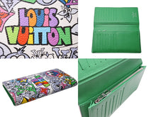 画像をギャラリービューアに読み込む, LOUIS VUITTON ルイヴィトン ポルトフォイユブラザ 長財布 M82011 モノグラムコミック マルチカラー ヴェール 美品 中古 65476