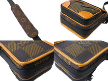 画像をギャラリービューアに読み込む, 極美品 LOUIS VUITTON ルイヴィトン アマゾン メッセンジャー ショルダーバッグ N40357 ダミエ エベヌ モノグラム NIGO 中古 65491