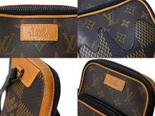 画像をギャラリービューアに読み込む, LOUIS VUITTON ルイヴィトン NIGO アマゾンスリングバッグ ショルダーバッグ N40379 ブラウン ブラック 美品 中古 65497