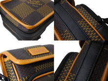 画像をギャラリービューアに読み込む, LOUIS VUITTON ルイヴィトン アマゾン メッセンジャー ショルダーバッグ N40357 ダミエ エベヌ モノグラム NIGO 美品 中古 65508