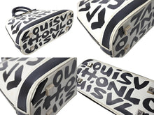 画像をギャラリービューアに読み込む, LOUIS VUITTON ルイヴィトン グラフィティ アルマMM ハンドバッグ モノグラム M92179 ブラック ホワイト 美品 中古品 65509