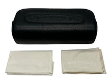 Load image into Gallery viewer, CHROME HEARTS クロムハーツ メガネケース ポーチ レザーブラック 美品 中古 65517