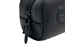 Load image into Gallery viewer, CHROME HEARTS クロムハーツ メガネケース ポーチ レザーブラック 美品 中古 65517