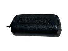 Load image into Gallery viewer, CHROME HEARTS クロムハーツ メガネケース ポーチ レザーブラック 美品 中古 65517