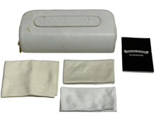 Load image into Gallery viewer, CHROME HEARTS クロムハーツ メガネケース ポーチ レザー ホワイト 良品 中古 65519
