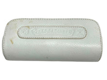 Load image into Gallery viewer, CHROME HEARTS クロムハーツ メガネケース ポーチ レザー ホワイト 良品 中古 65519