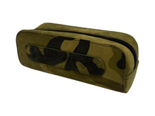 Load image into Gallery viewer, CHROME HEARTS クロムハーツ メガネケース ポーチ グリーン カモフラージュ柄 美品 中古 65520