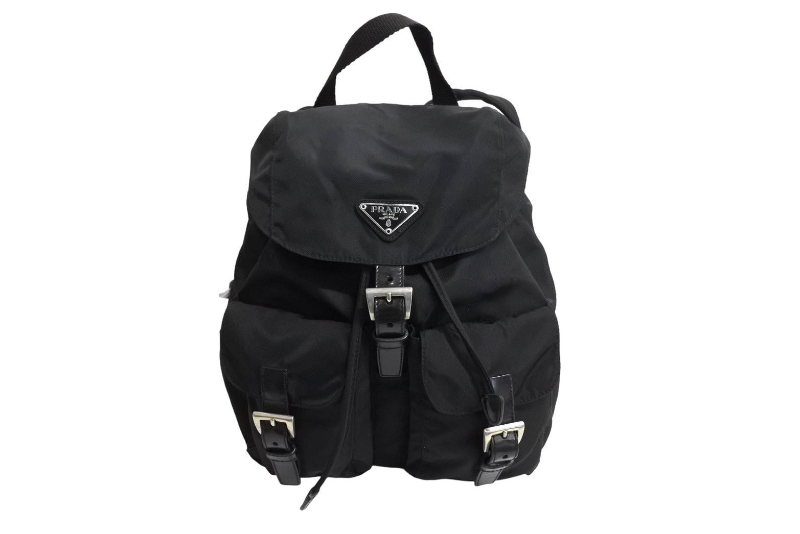 PRADA プラダ リュック デイパック トライアングルロゴ B6677 ブラック 