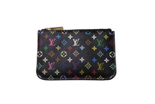 画像をギャラリービューアに読み込む, LouisVuitton ルイヴィトン ポシェットクレ コインケース M93735 PVCコーティングキャンバス マルチカラー 美品 中古 65525