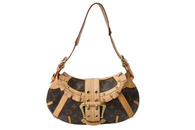LOUIS VUITTON ルイ ヴィトン レオノール ショルダーバッグ M92394 2004年 モノグラムキャンバス ブラウン 美品 中古 65529