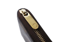 Load image into Gallery viewer, LOUIS VUITTON ルイ ヴィトン ジッピー コイン パース コインケース N63070 ダミエ エベヌ キャンバス ブラウン 美品 中古 65545