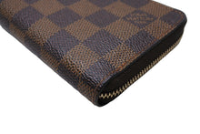 Load image into Gallery viewer, LOUIS VUITTON ルイ ヴィトン ジッピー コイン パース コインケース N63070 ダミエ エベヌ キャンバス ブラウン 美品 中古 65545