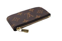 画像をギャラリービューアに読み込む, 新品同様 LOUIS VUITTON ルイヴィトン コインケース ポシェット クレ M62650 ブラウン ゴールド金具 中古 65546