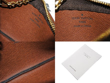 画像をギャラリービューアに読み込む, 新品同様 LOUIS VUITTON ルイヴィトン コインケース ポシェット クレ M62650 ブラウン ゴールド金具 中古 65546