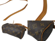 画像をギャラリービューアに読み込む, LOUIS VUITTON ルイ ヴィトン ミニスピーディ ハンドバッグ モノグラム M41534 PVC ブラウン ゴールド金具 美品 中古 65565