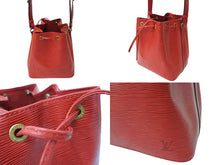 画像をギャラリービューアに読み込む, LOUIS VUITTON ルイヴィトン エピ ノエ 巾着ショルダーバッグ M44007 カスティリアンレッド レザー ゴールド金具 良品 中古 65566