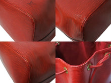 画像をギャラリービューアに読み込む, LOUIS VUITTON ルイヴィトン エピ ノエ 巾着ショルダーバッグ M44007 カスティリアンレッド レザー ゴールド金具 良品 中古 65566