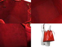 画像をギャラリービューアに読み込む, LOUIS VUITTON ルイヴィトン エピ ノエ 巾着ショルダーバッグ M44007 カスティリアンレッド レザー ゴールド金具 良品 中古 65566