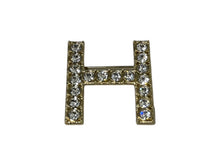 Load image into Gallery viewer, 新品同様 CHANEL シャネル ロゴ ブローチ アルファベット6個セット ラインストーン AB1368 アクセサリー ゴールド金具 中古 65572