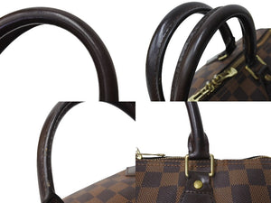 LOUIS VUITTON ルイヴィトン スピーディ バンドリエール30 N41367 ダミエ エベヌ ブラウン ショルダー 2WAY ゴールド金具 美品 中古 65576