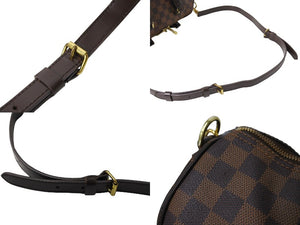 LOUIS VUITTON ルイヴィトン スピーディ バンドリエール30 N41367 ダミエ エベヌ ブラウン ショルダー 2WAY ゴールド金具 美品 中古 65576