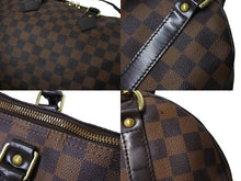 Load image into Gallery viewer, LOUIS VUITTON ルイヴィトン スピーディ バンドリエール30 N41367 ダミエ エベヌ ブラウン ショルダー 2WAY ゴールド金具 美品 中古 65576