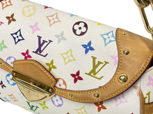 画像をギャラリービューアに読み込む, LOUIS VUITTON ルイヴィトン ビバリーMM ワンショルダーバッグ M40203 モノグラムマルチカラー ホワイト ゴールド金具 美品 中古 65577