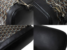 画像をギャラリービューアに読み込む, GOYARD ゴヤール アルパン バックパックMM リュック ALPIN2MMLTY01CL01P ブラック PVC レザー シルバー金具 美品 中古 65582