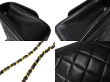 Load image into Gallery viewer, CHANEL シャネル シングルフラップ ダイアナマトラッセ22 ショルダーバッグ 3番台 A05289 ラムスキン 美品 中古 65600