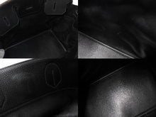Load image into Gallery viewer, HERMES エルメス ハンドバッグ バーキン オータクロア45 アルデンヌ ブラック ブロンズ金具 □B刻印 1998年 美品 中古 65603