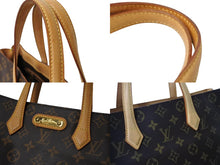 画像をギャラリービューアに読み込む, LOUIS VUITTON ルイ ヴィトン モノグラム ウィルシャーPM ハンドバッグ M45643 ブラウン ロゴ 鞄 手持ち 美品 中古 65608