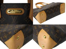 画像をギャラリービューアに読み込む, LOUIS VUITTON ルイ ヴィトン モノグラム ウィルシャーPM ハンドバッグ M45643 ブラウン ロゴ 鞄 手持ち 美品 中古 65608