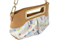 画像をギャラリービューアに読み込む, LOUIS VUITTON ルイヴィトン モノグラムマルチカラー ジュディPM ハンドバッグ M40257 村上隆 ホワイト ワンショルダー 2WAY 良品 中古 65610