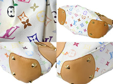 画像をギャラリービューアに読み込む, LOUIS VUITTON ルイヴィトン モノグラムマルチカラー ジュディPM ハンドバッグ M40257 村上隆 ホワイト ワンショルダー 2WAY 良品 中古 65610