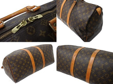 Load image into Gallery viewer, LOUIS VUITTON ルイヴィトン ボストンバッグ キーポル45 ブラウン コーティングキャンバス M41414 美品 中古 65621