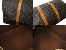 Load image into Gallery viewer, LOUIS VUITTON ルイヴィトン ボストンバッグ キーポル45 ブラウン コーティングキャンバス M41414 美品 中古 65621