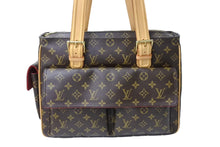 画像をギャラリービューアに読み込む, 極美品 LOUIS VUITTON ルイヴィトン ミュルティプリ シテ ハンドバッグ M51162 モノグラム PVC レザー ゴールド金具 中古 65625