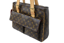 画像をギャラリービューアに読み込む, 極美品 LOUIS VUITTON ルイヴィトン ミュルティプリ シテ ハンドバッグ M51162 モノグラム PVC レザー ゴールド金具 中古 65625